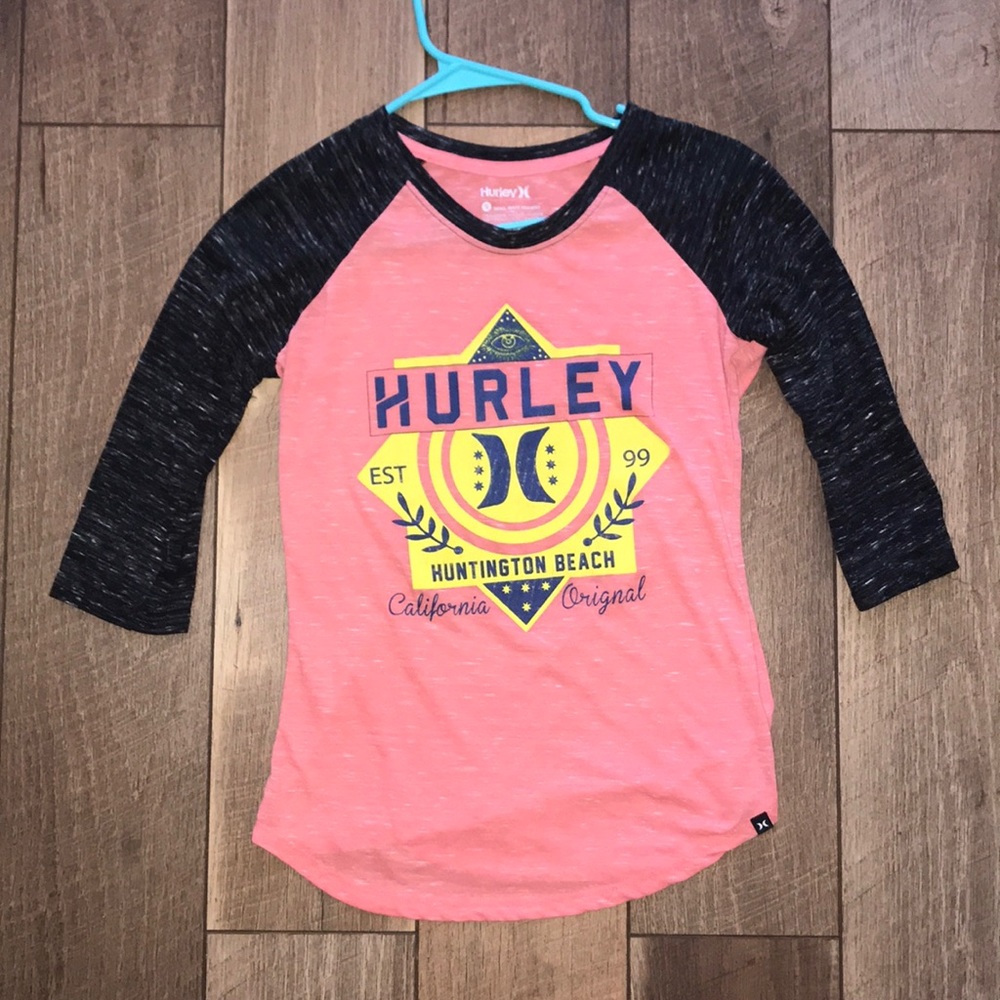 Graphic Hurley baseball T-shirt